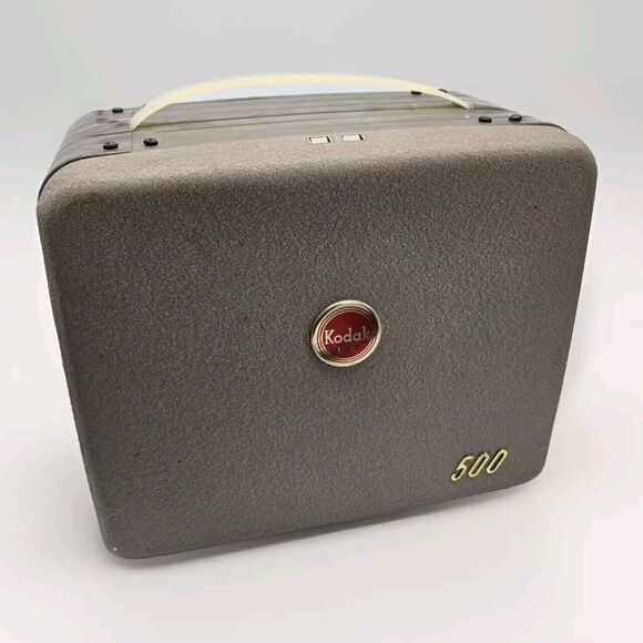 Vintage Kodak Brownie 500 Electric Movie Projector Reel WORKS Has Working Bulb - Picture 1 of 17
